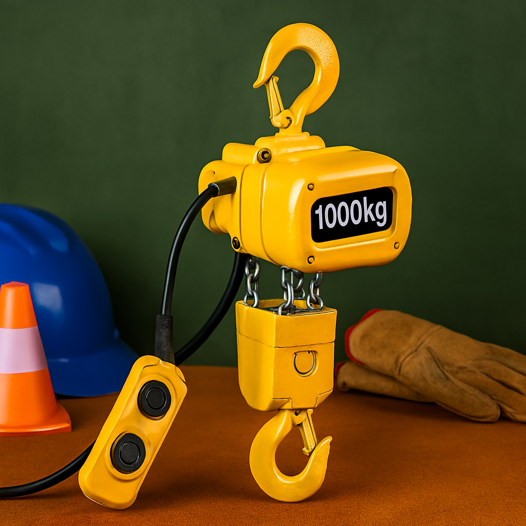 Electric Chain Block 0.5–15 Ton | MAFT UAE | Manarat Al Falah Trading LLC
