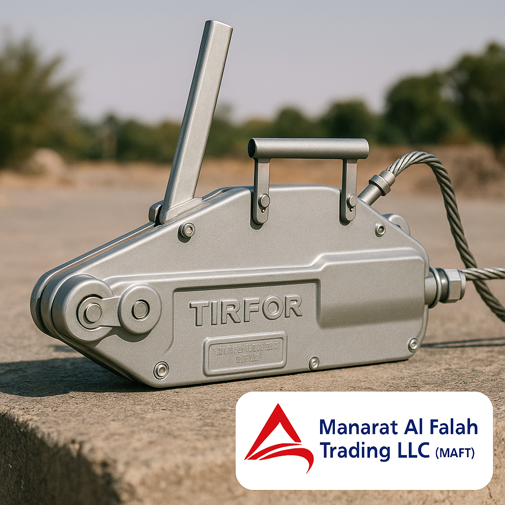 MAFT: Snatch block and tirfor winch supplier in UAE | Manarat Al Falah Trading LLC