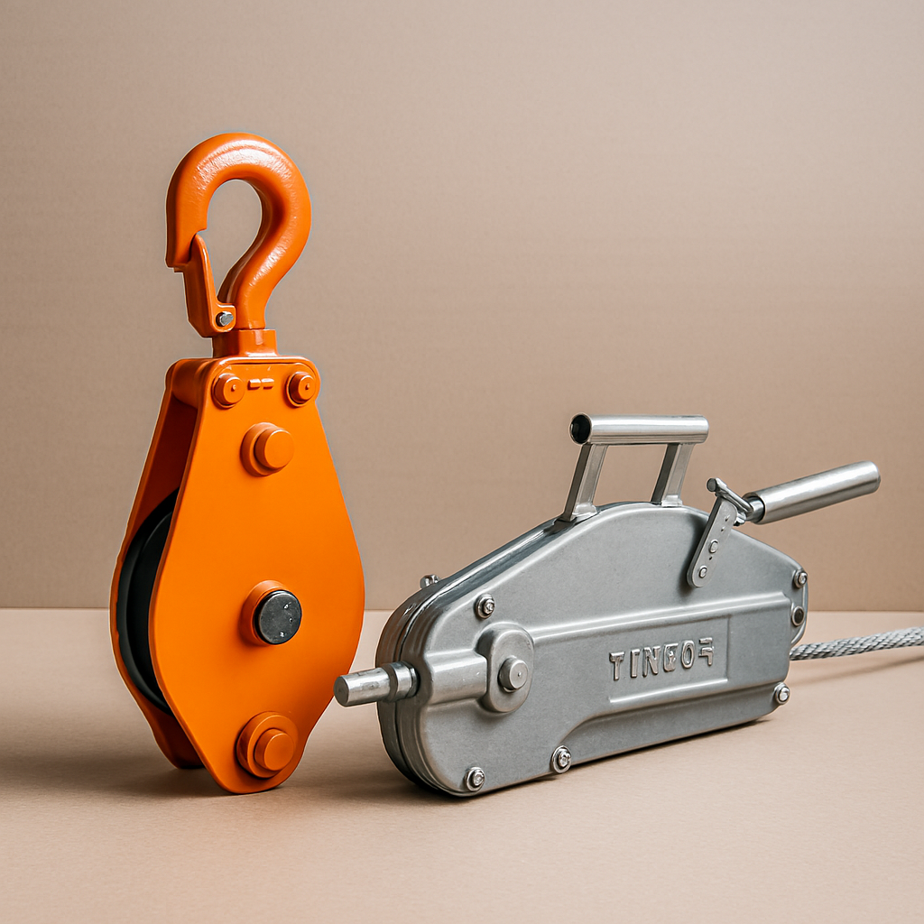 MAFT: Snatch block and tirfor winch supplier in UAE | Manarat Al Falah Trading LLC