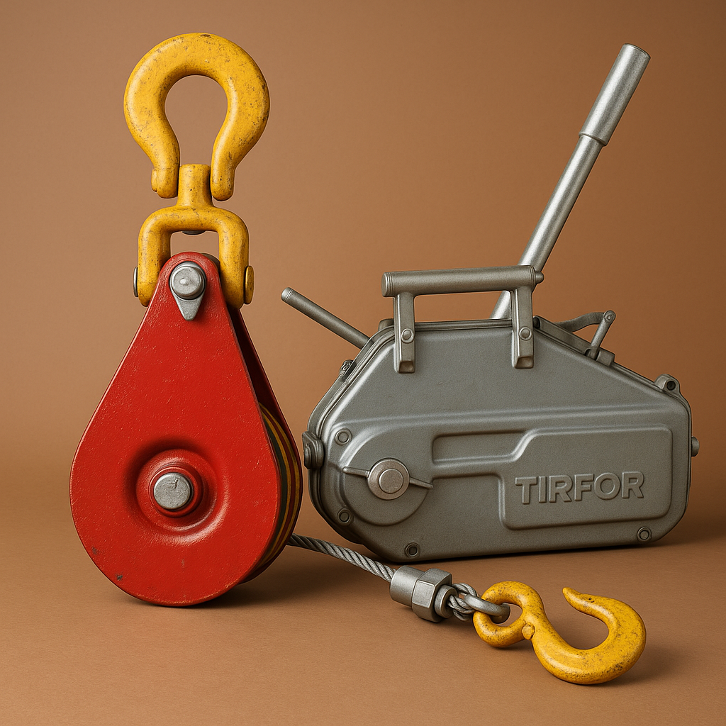 MAFT: Snatch block and tirfor winch supplier in UAE | Manarat Al Falah Trading LLC