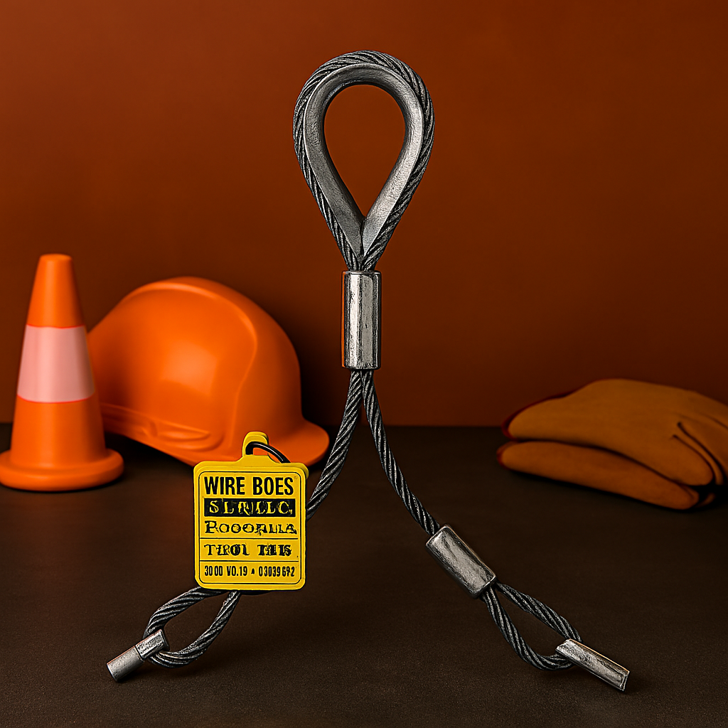 Durable Wire Rope Slings | MAFT UAE | Manarat Al Falah Trading LLC