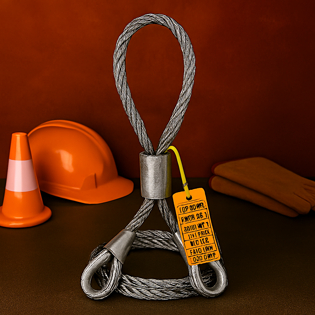 Durable Wire Rope Slings | MAFT UAE | Manarat Al Falah Trading LLC